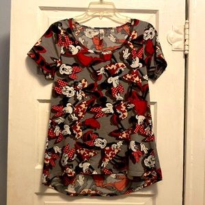 LuLaRoe Disney Minnie Mouse Top